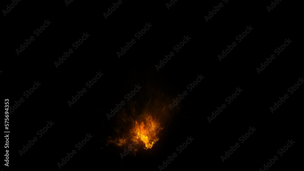 Particle loops on black background Particle loops on black background