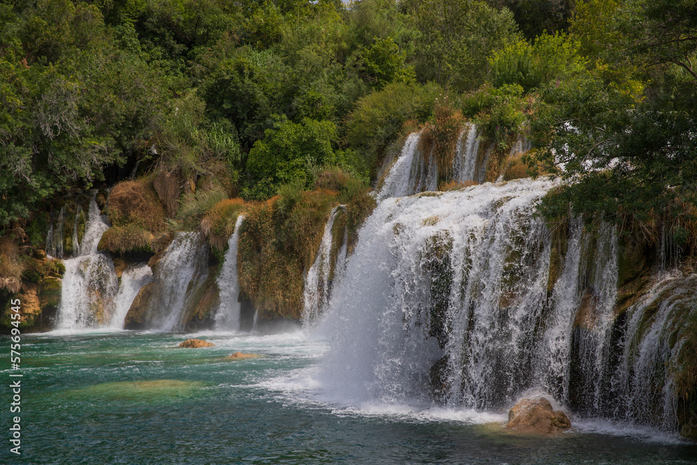 Obraz premium Krka waterfalls