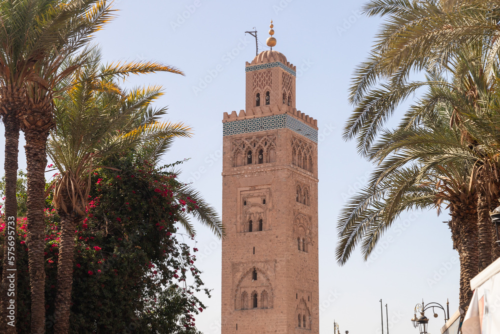 Fototapeta premium Koutoubia Mosque minaret
