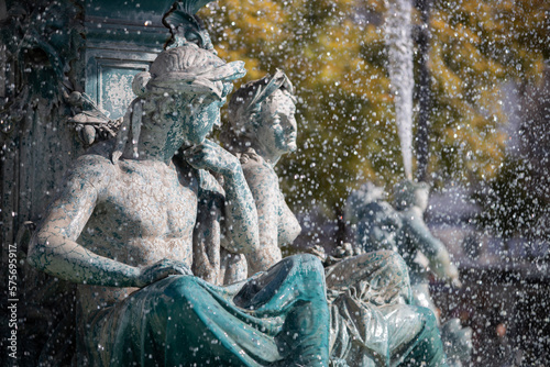 fountain in Lisbon  