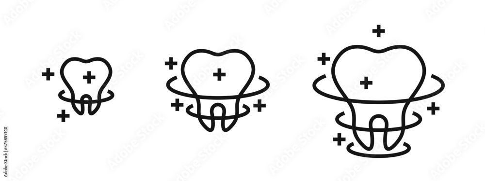 Teeth icons. Tooth icon set. Teeth vector icons. Dental care icons. Tooth care.