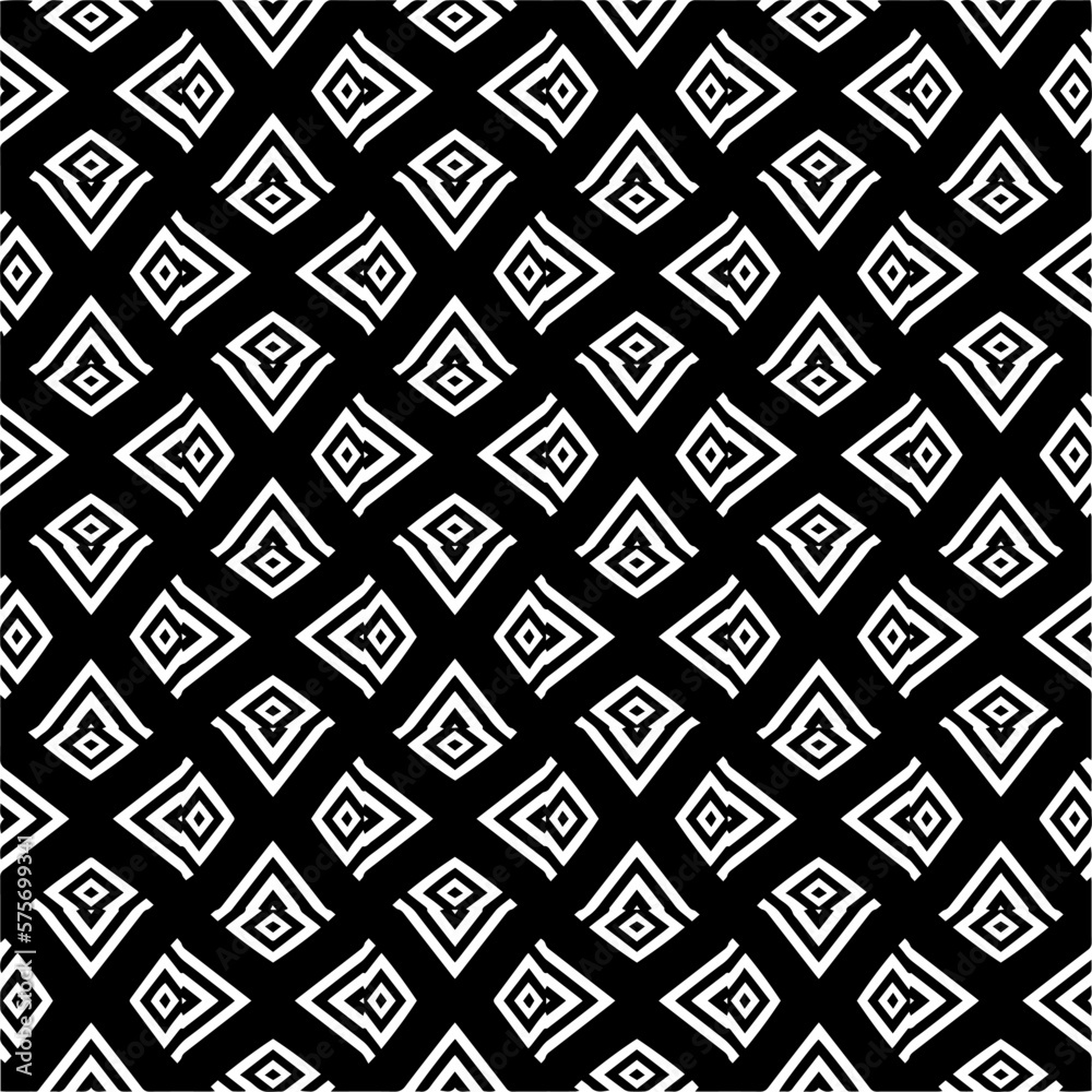 Seamless repeating pattern.Black and
white pattern for decor, textile ,fabric,wallpapers and backgrounds. Seamless repeating pattern.Black and
white pattern for decor, textile ,fabric,wallpapers and backgrounds.
