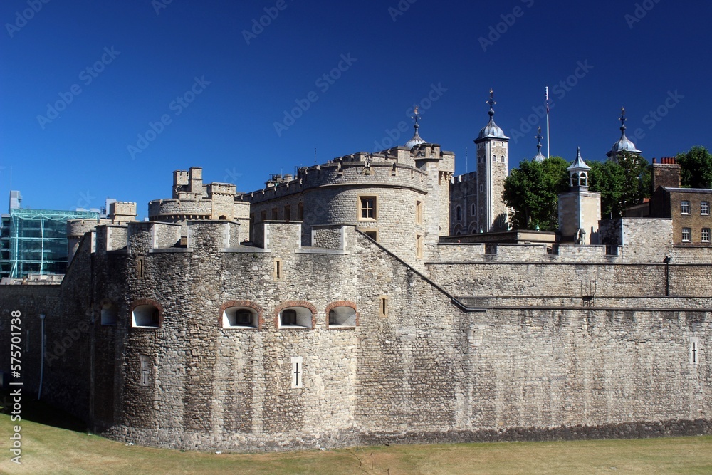 The Tower of London from the north-west.