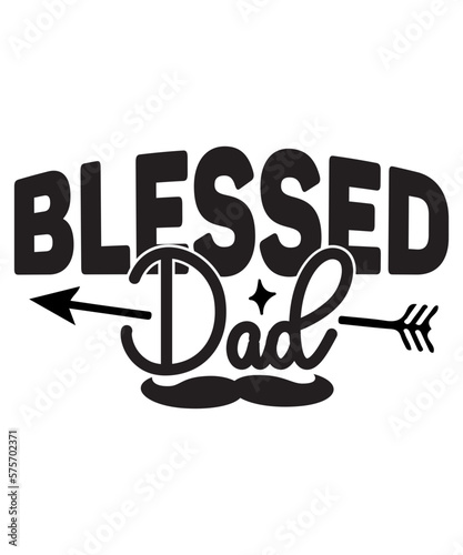 Blessed Dad SVG Cut File