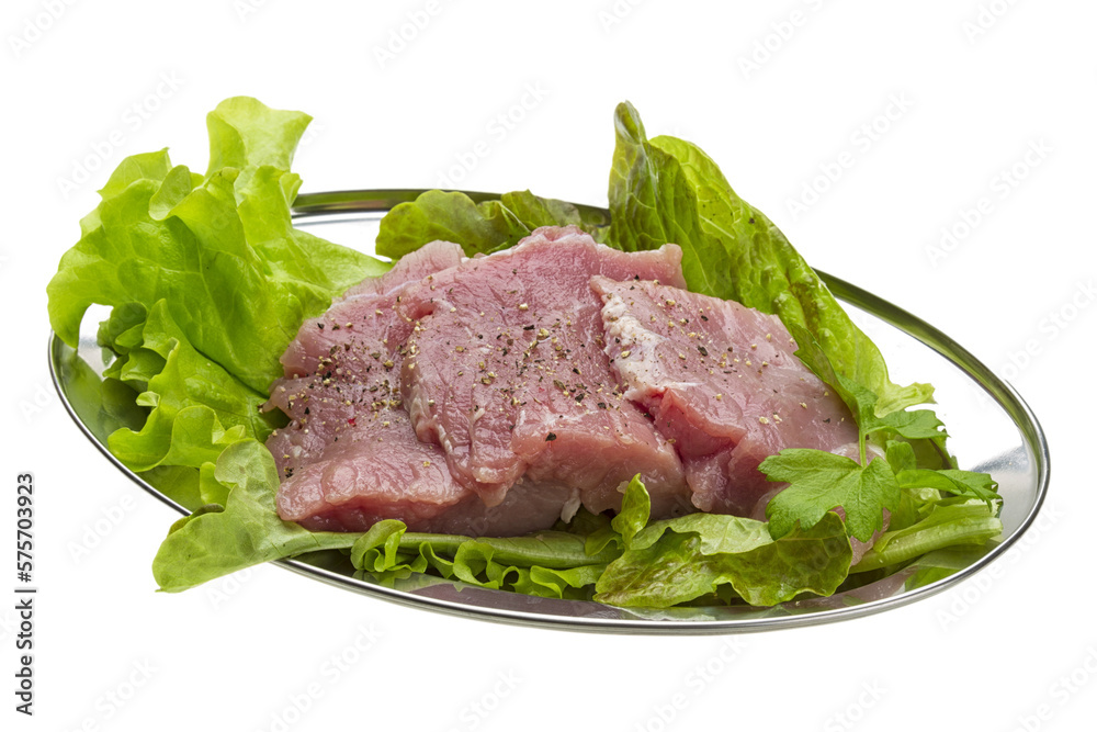 Raw pork meat Raw pork meat