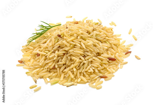 Raw rice mix