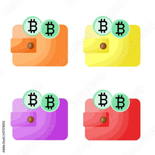 Money wallet set bitcoin