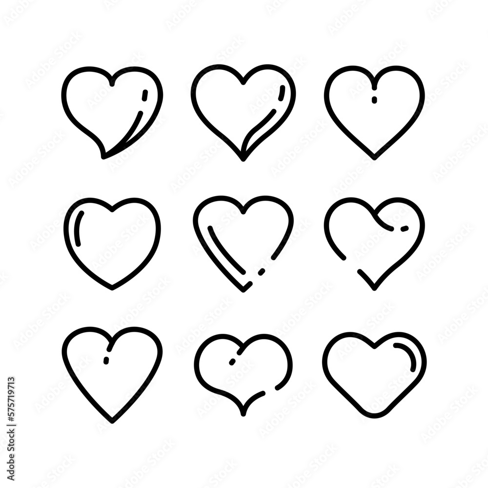 heart icon or logo isolated sign symbol vector illustration - high quality black style vector icons
