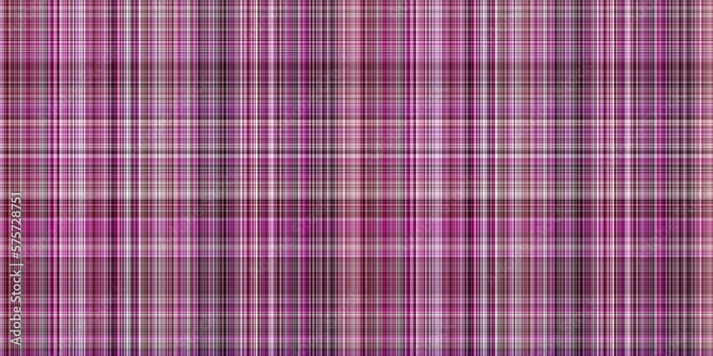 Viva magenta tartan seamless border. Gingham plaid kitchen cloth in color of the year 2023. Gingham trim. Viva magenta tartan seamless border. Gingham plaid kitchen cloth in color of the year 2023. Gingham trim.