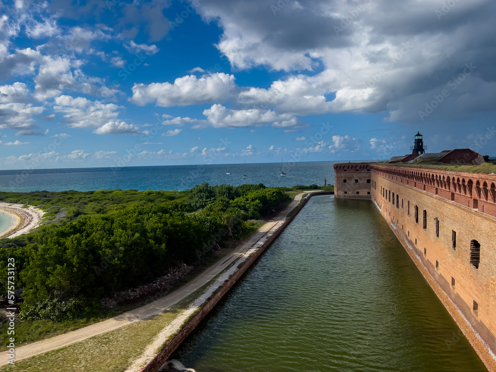 Dry Tortugas National Park off the coast of Key West in the Florida Keys Dry Tortugas National Park off the coast of Key West in the Florida Keys