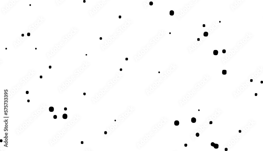 Small uneven spots and particles of debris. Abstract vector texture. Distressed uneven background. Grunge texture overlay with fine grains isolated on white background. Vector illustration. EPS10. Small uneven spots and particles of debris. Abstract vector texture. Distressed uneven background. Grunge texture overlay with fine grains isolated on white background. Vector illustration. EPS10.