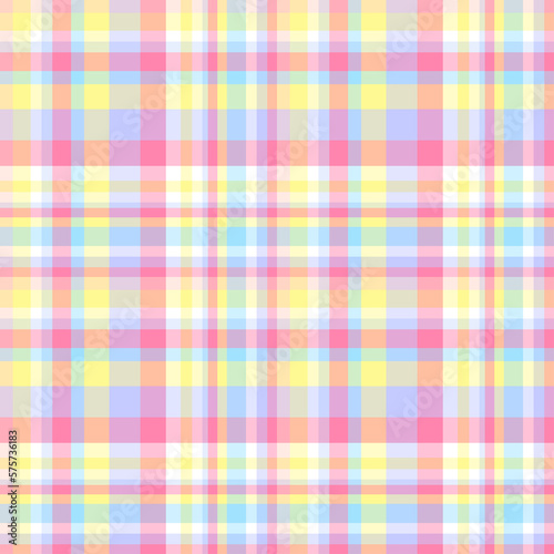 Colorful checkered pattern. Seamless abstract texture with many lines. Geometric wallpaper with stripes. Print for flyers, shirts and textiles. Doodle for design