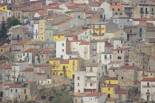 View of Montenero di Bisaccia, a small and important town in lower Molise, Italy © Enrico Spetrino