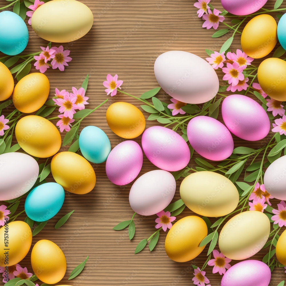 seamless tileable easter eggs background cfc2023spr seamless tileable easter eggs background cfc2023spr