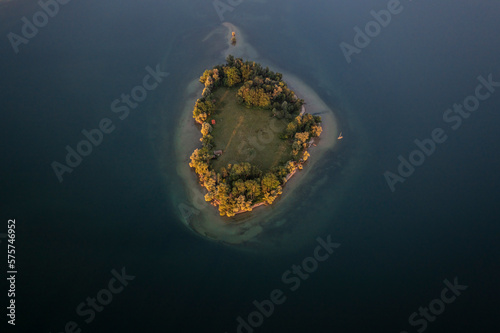 Lake Chiemsee in Bavaria, Germany