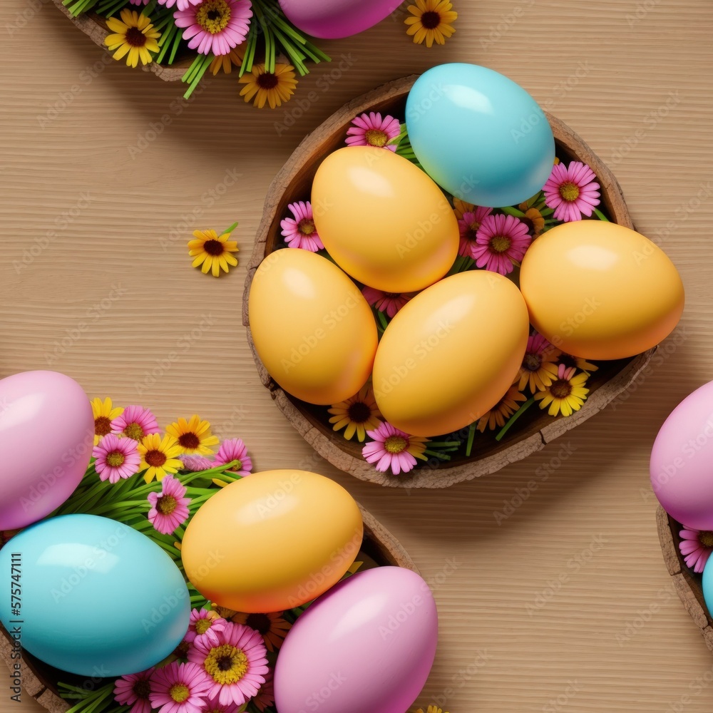 seamless tileable easter eggs background cfc2023spr seamless tileable easter eggs background cfc2023spr