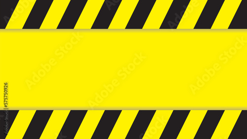 caution warning yellow background with black stripes