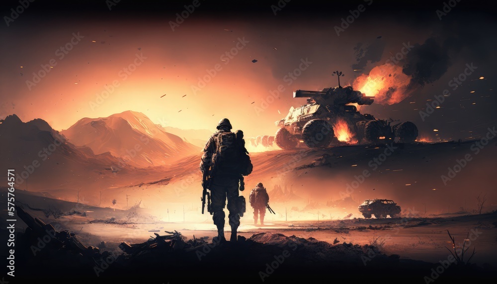 cruel war scenes, digital painting, Powerful Images of Conflict and Chaos (ai generated) cruel war scenes, digital painting, Powerful Images of Conflict and Chaos (ai generated)