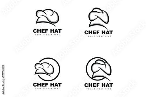Chef Hat Logo, Restaurant Chef Vector, Design For Restaurant, Catering, Deli, Bakery