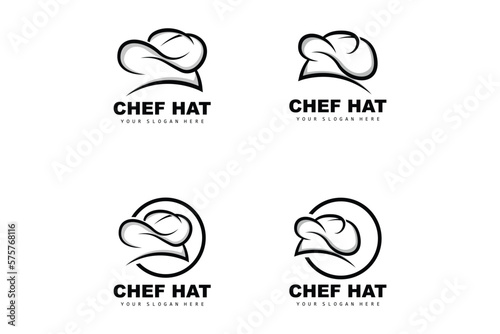 Chef Hat Logo, Restaurant Chef Vector, Design For Restaurant, Catering, Deli, Bakery