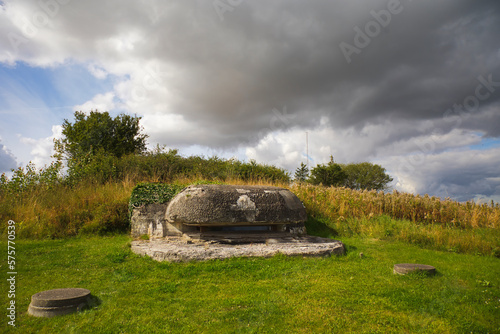 Bunker from World War 2 at Bangsbo Fort in Frederikshavn, Denmark photo