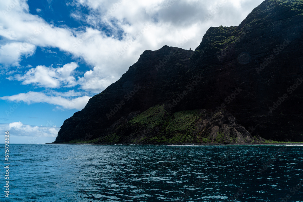 View of the Nā Pali Coast in Kauai, Hawaii View of the Nā Pali Coast in Kauai, Hawaii