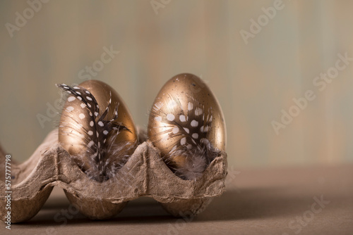 Easter eggs. Easter concept. Photo. Decoration. Celebration.  © Erika