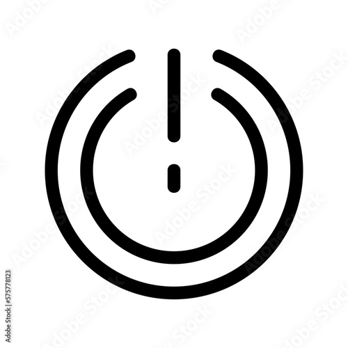 power icon or logo isolated sign symbol vector illustration - high quality black style vector icons
