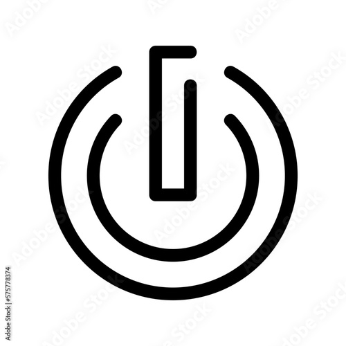 power icon or logo isolated sign symbol vector illustration - high quality black style vector icons

