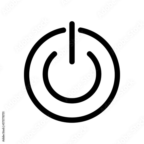 power icon or logo isolated sign symbol vector illustration - high quality black style vector icons 