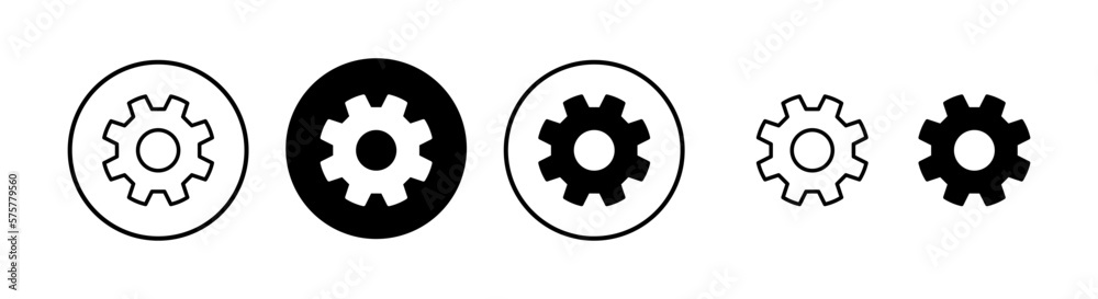 setting Icon vector illustration. Cog settings sign and symbol. Gear Sign setting Icon vector illustration. Cog settings sign and symbol. Gear Sign