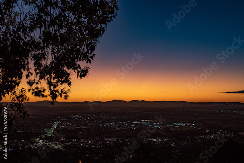Lights of Tamworth from Oxley Scenic Lookout