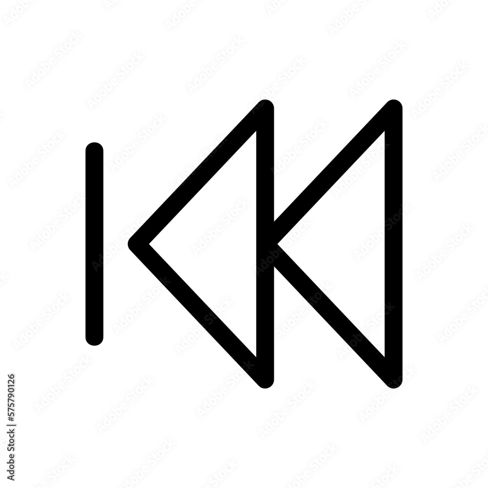 reverse icon or logo isolated sign symbol vector illustration - high quality black style vector icons
