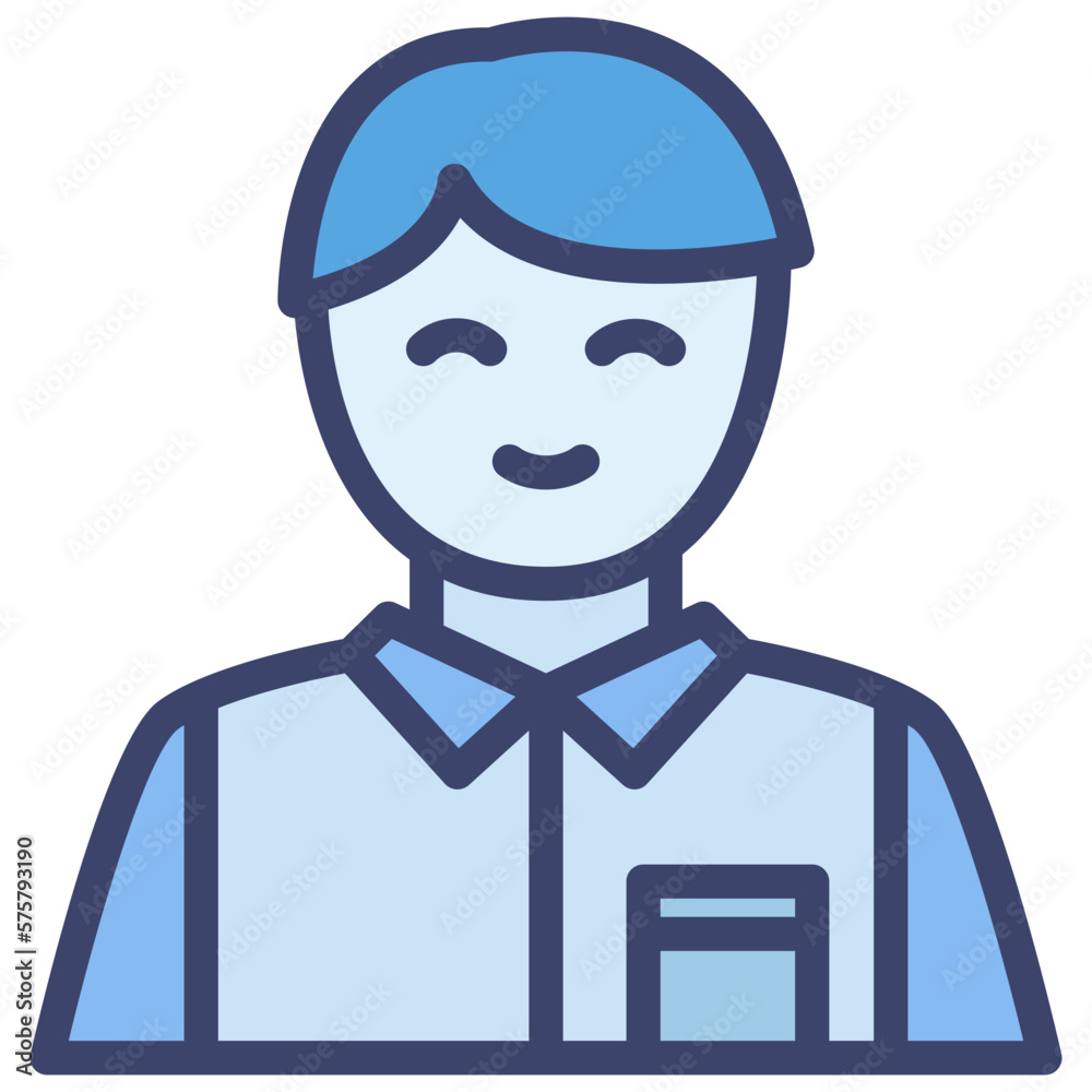 employee character icon