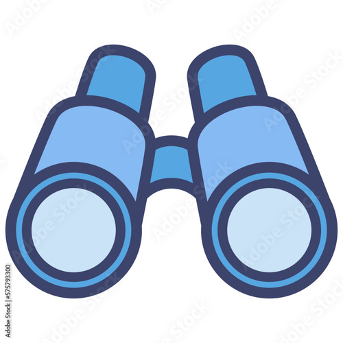 binoculars illustration