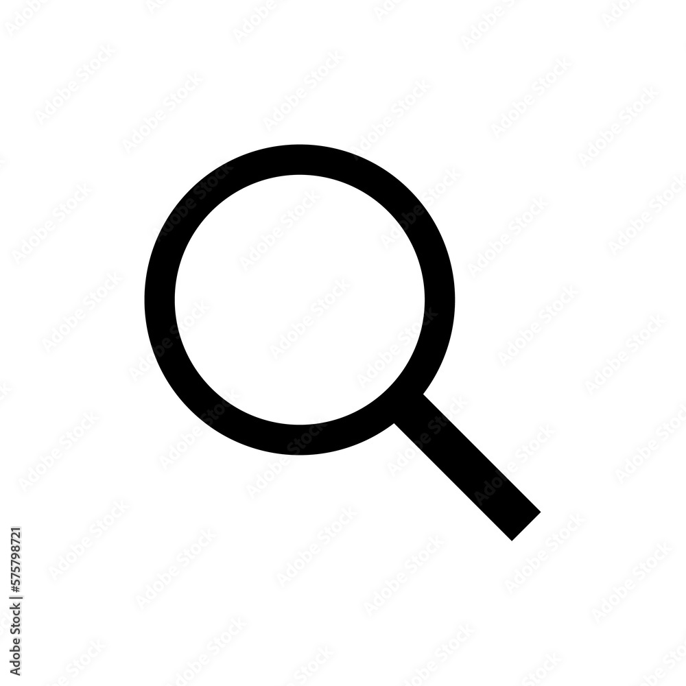 Magnifying glass or search icon. Isolated searching web icon illustration. Magnifying glass or search icon. Isolated searching web icon illustration.
