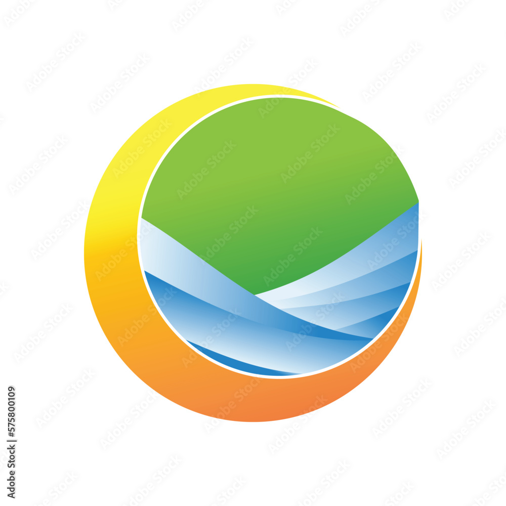 Water wave Logo vector and symbol Template Water wave Logo vector and symbol Template