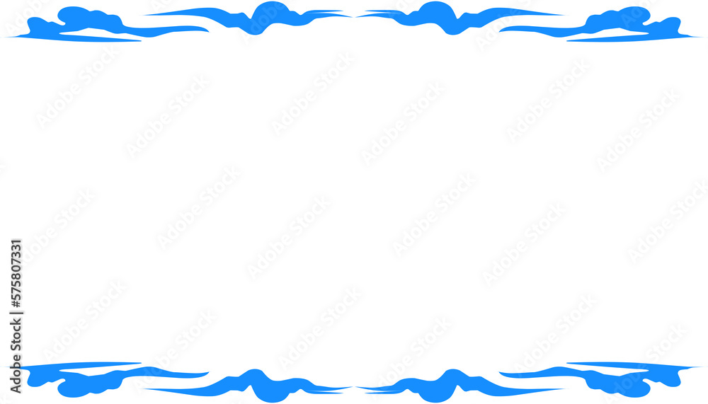 Abstract blue frame border texture illustration background Abstract blue frame border texture illustration background