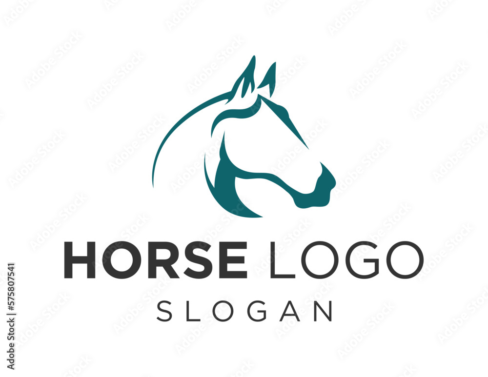 Logo about Horse on a white background. created using the CorelDraw application. Logo about Horse on a white background. created using the CorelDraw application.