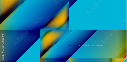 Dynamic triangle design with fluid gradient colors abstract background