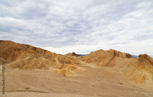 desert landscape in death valley park