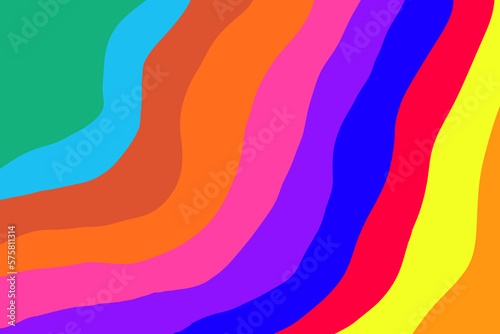 Colorful striped line background pattern 