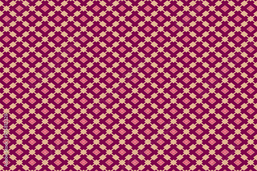 井桁模様の日本風背景、ベクター素材