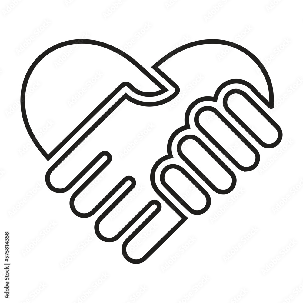 Dating, hand, love icon Dating, hand, love icon