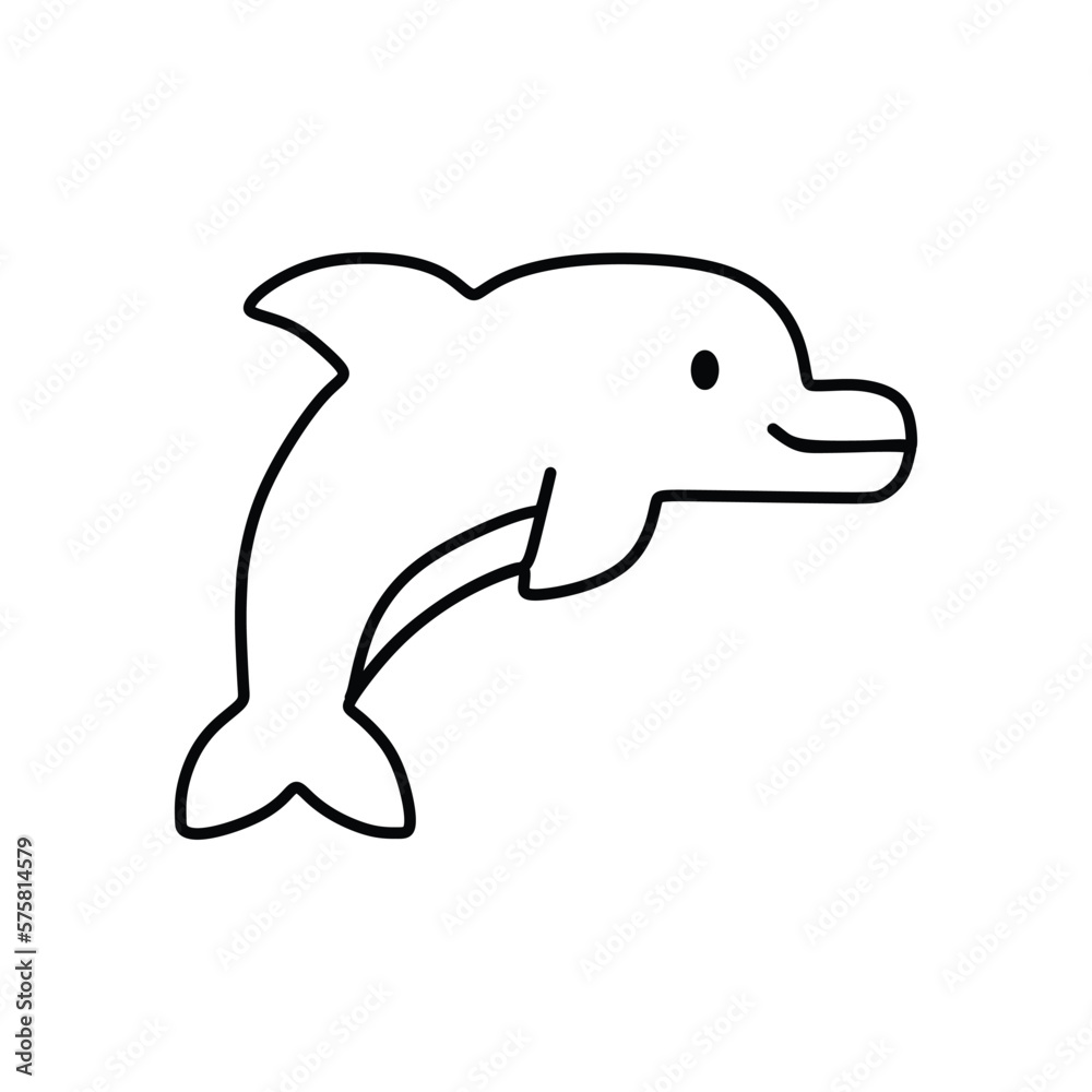 dolphin with a sharp mouth and nose dolphin with a sharp mouth and nose