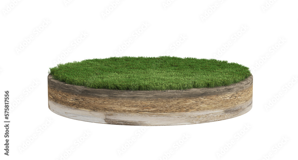 grass green circle land ground floor garden or garden earth soil land ...