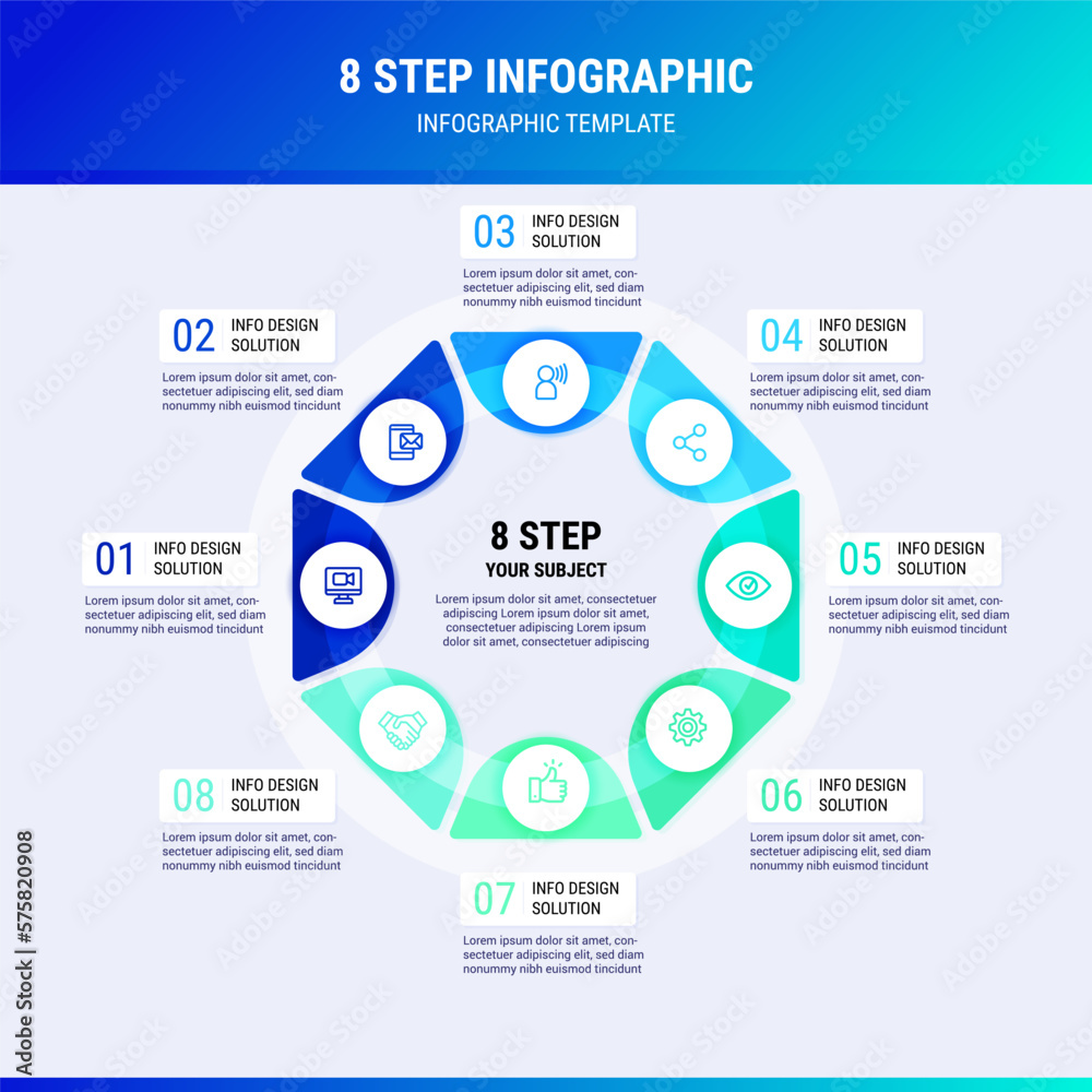 8 Step Infographic