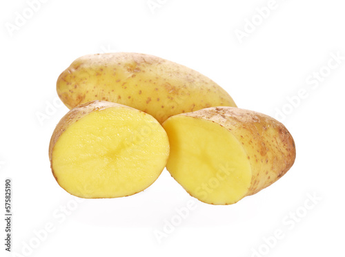 potato isolated on white background