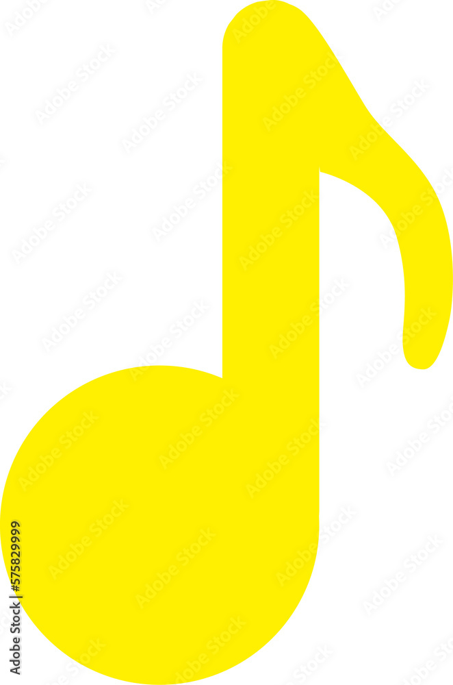 yellow music note_2 yellow music note_2