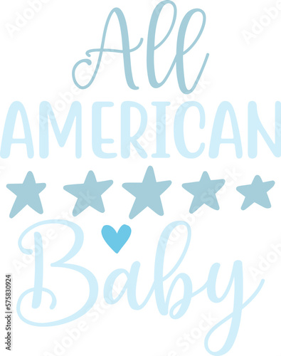 All American Baby svg